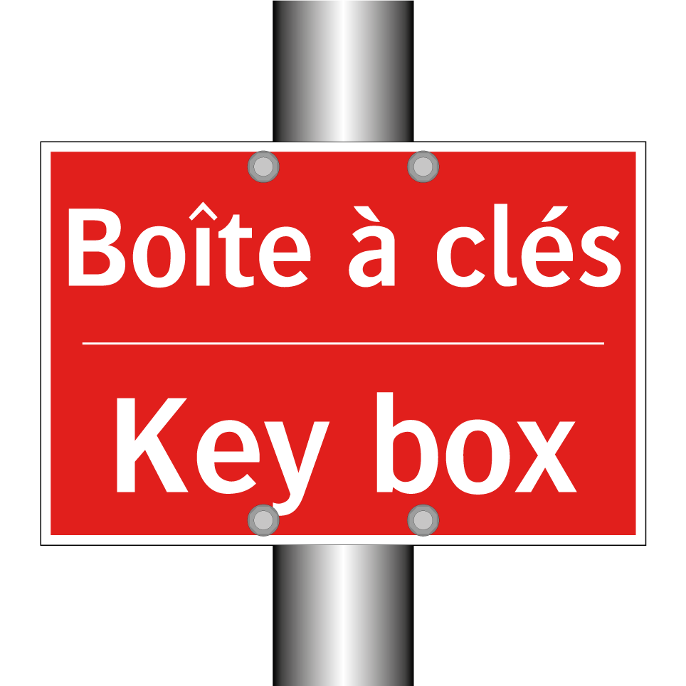 Boîte à clés - Key box