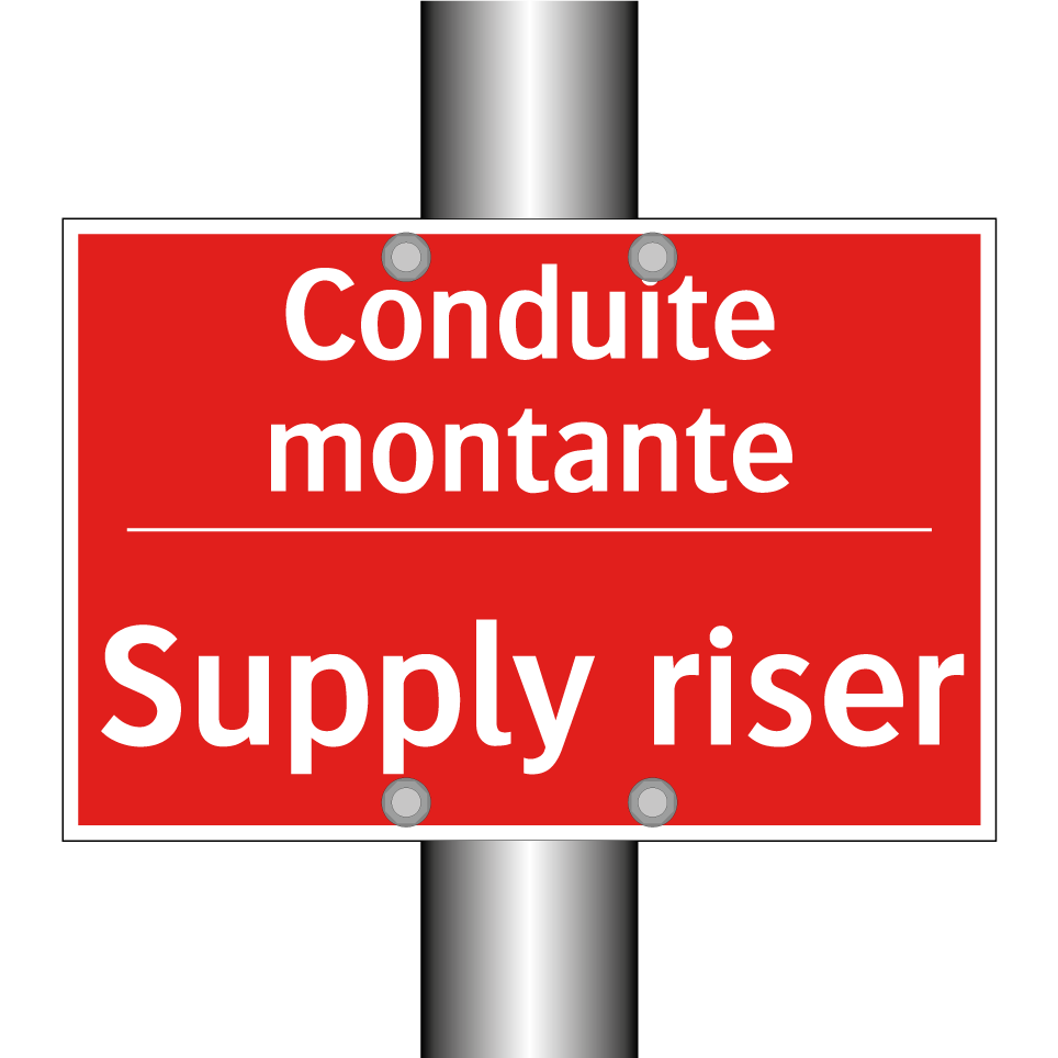 Conduite montante - Supply riser