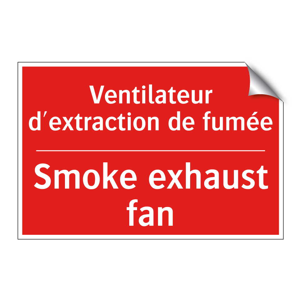 Ventilateur d'extraction de fumée /.../ - Smoke exhaust fan