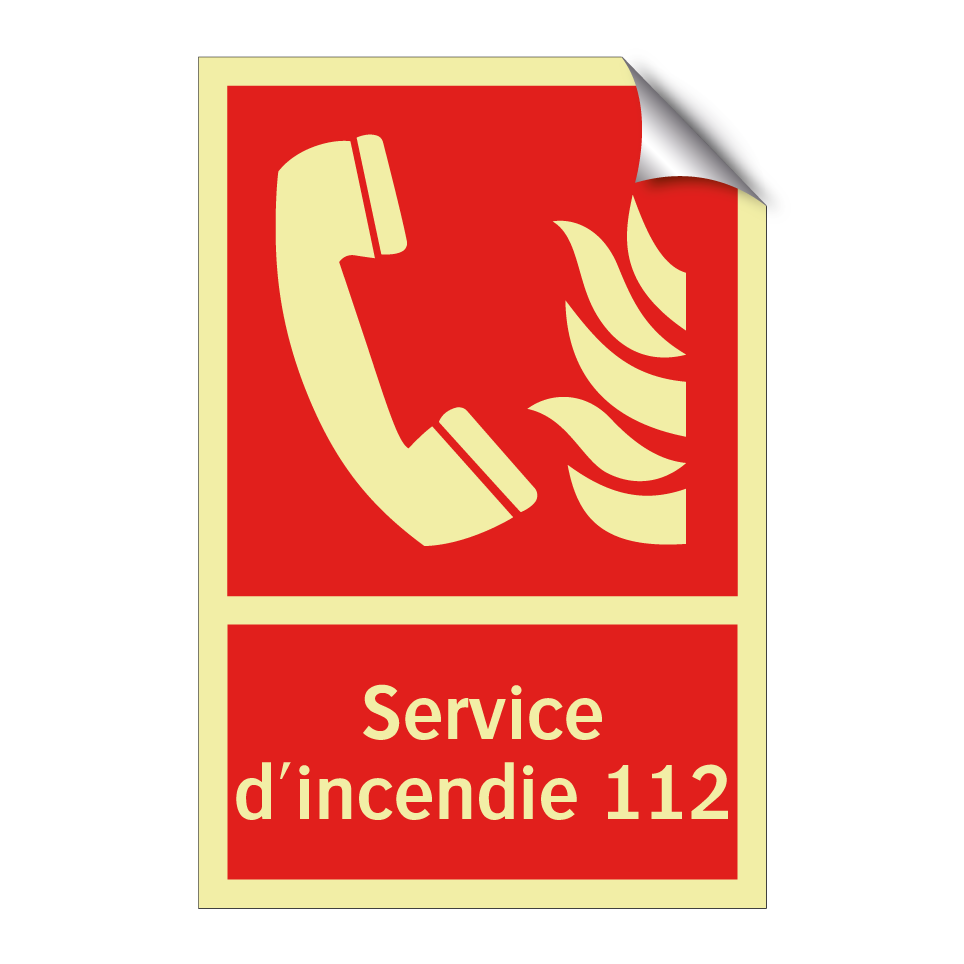 Service d'incendie 112