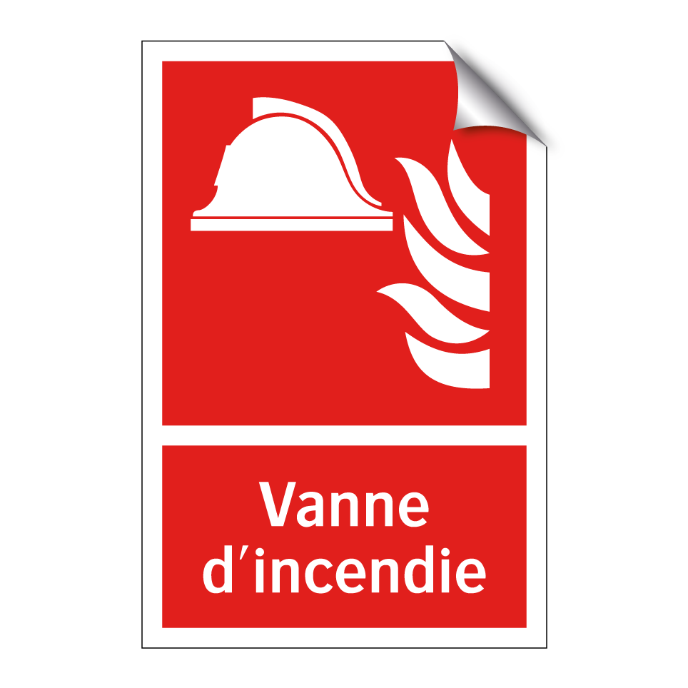 Vanne d'incendie