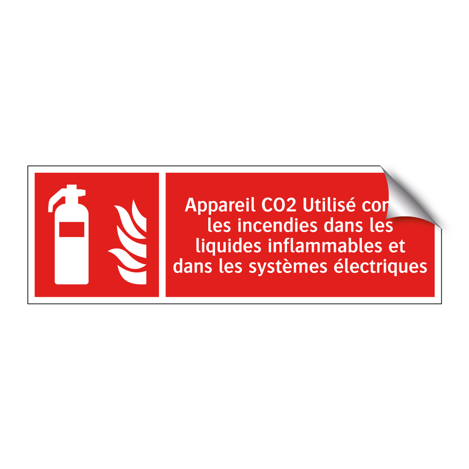 Appareil CO2 Utilisé contre les incendies dans les liquides inflammables et dans les systèmes électriques