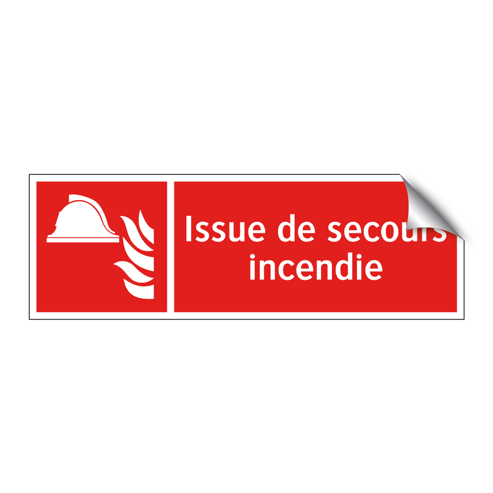 Issue de secours incendie