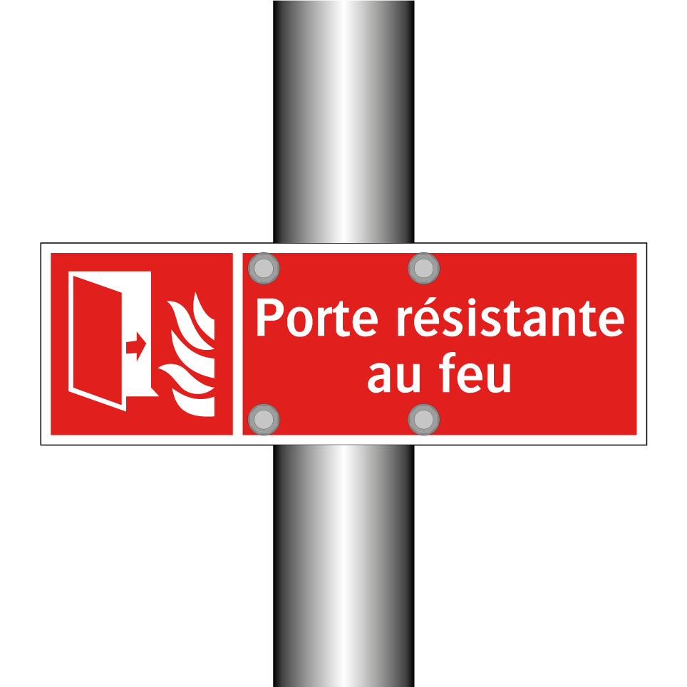 Porte résistante au feu