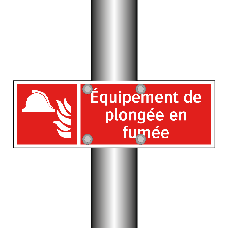 Équipement de plongée en fumée