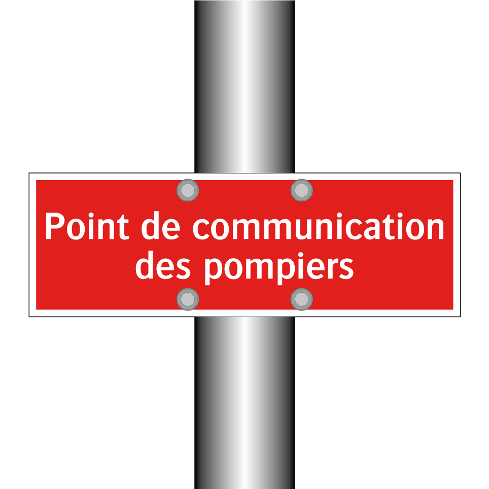 Point de communication des pompiers