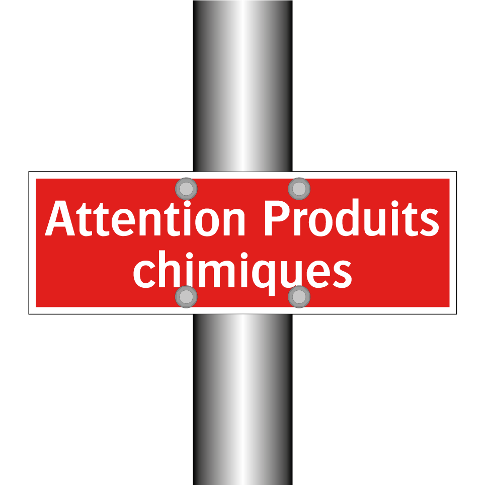 Attention Produits chimiques