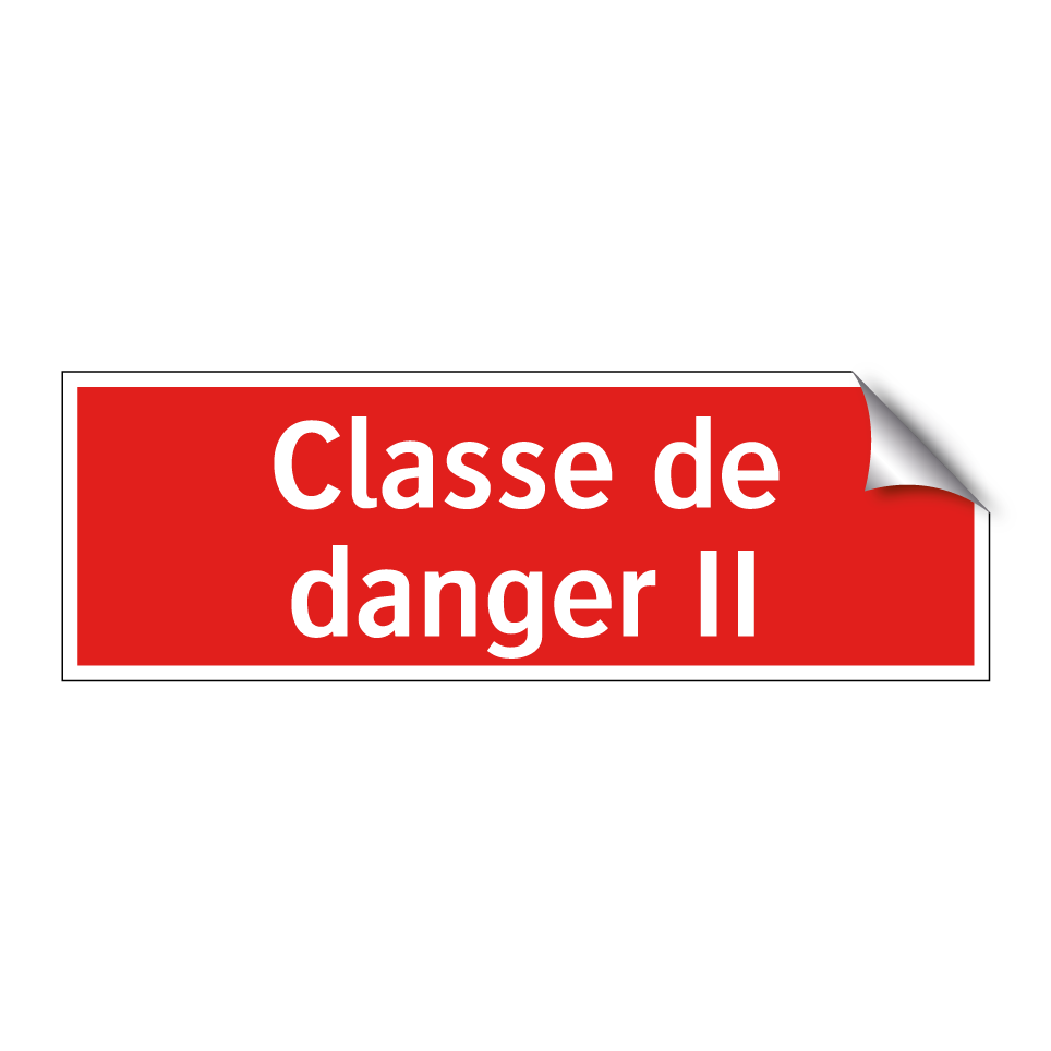 Classe de danger II
