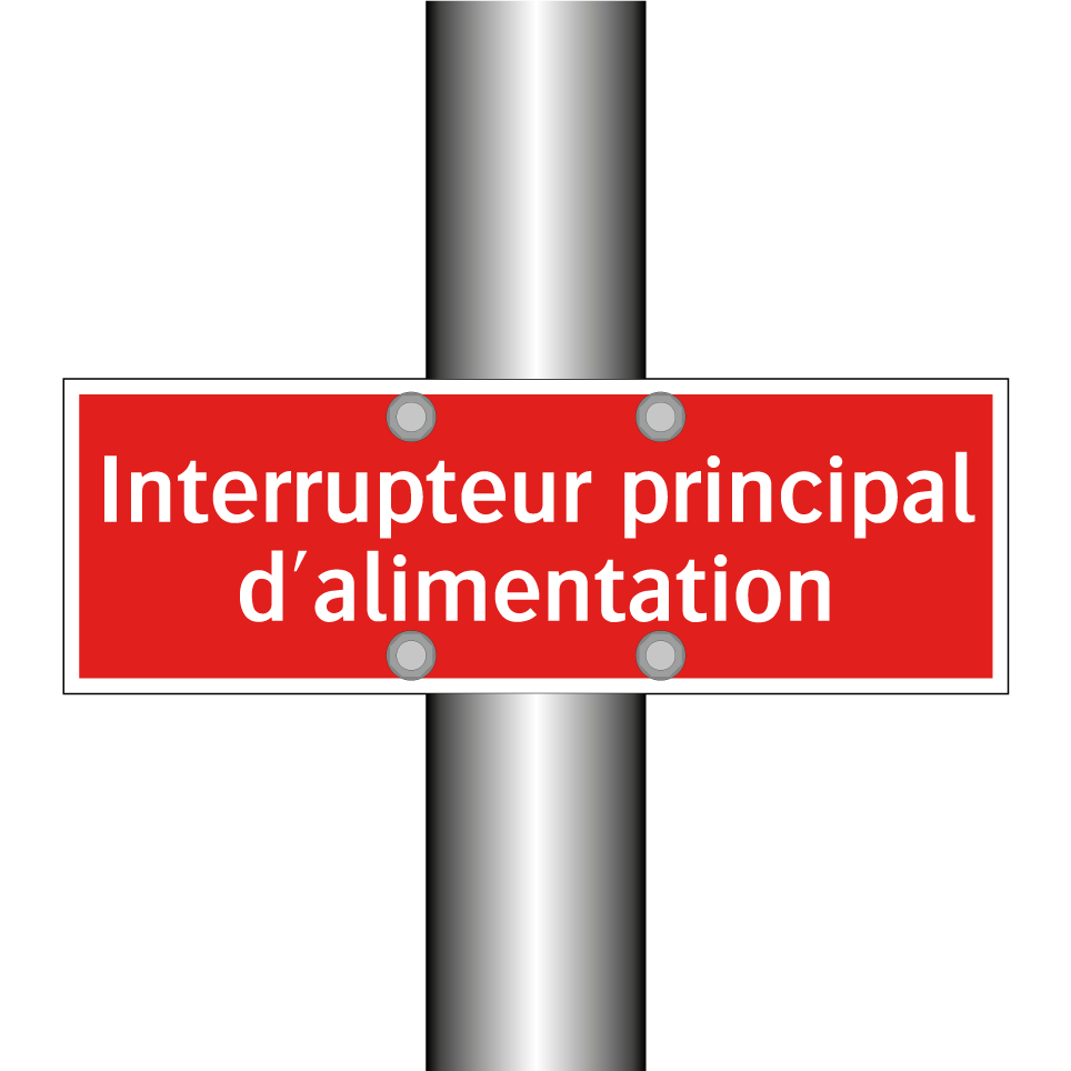 Interrupteur principal d'alimentation