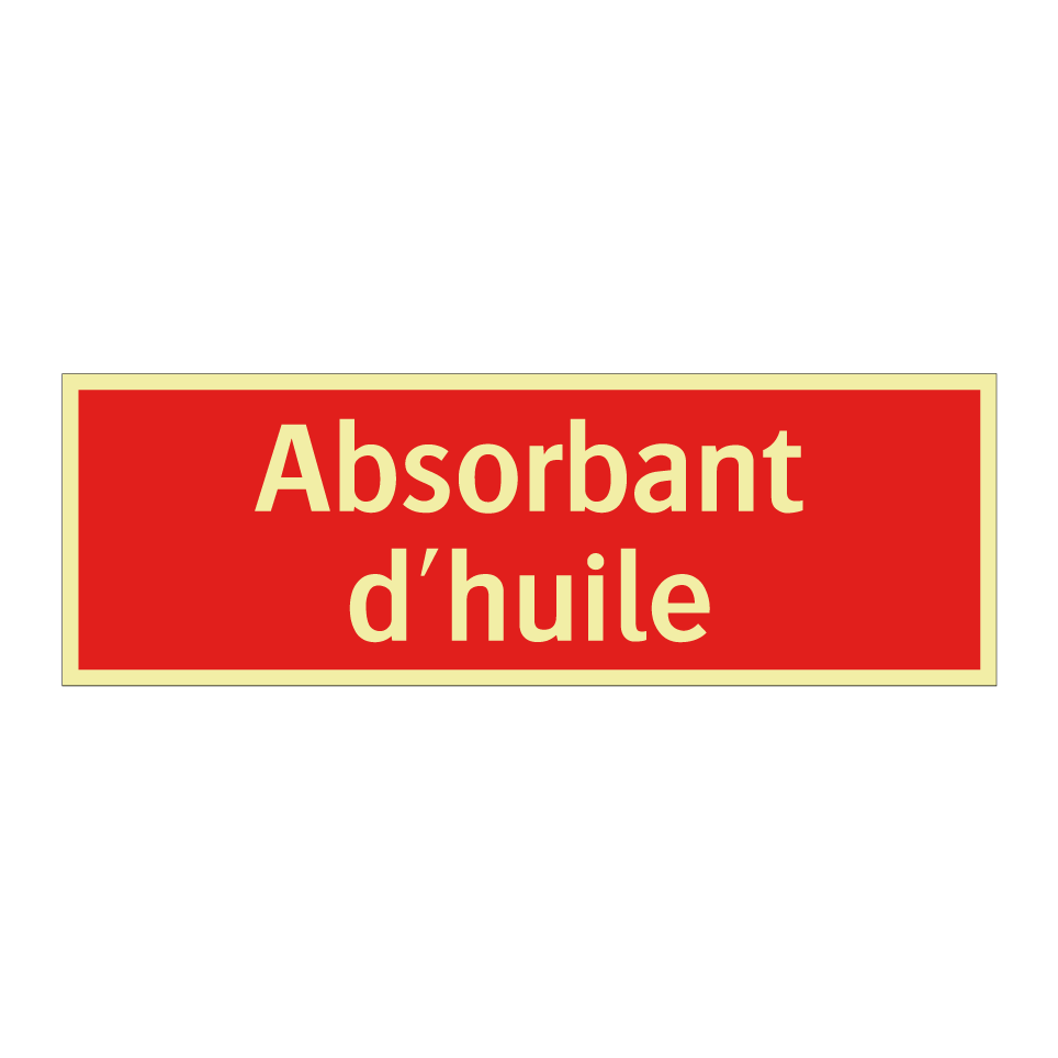 Absorbant d'huile