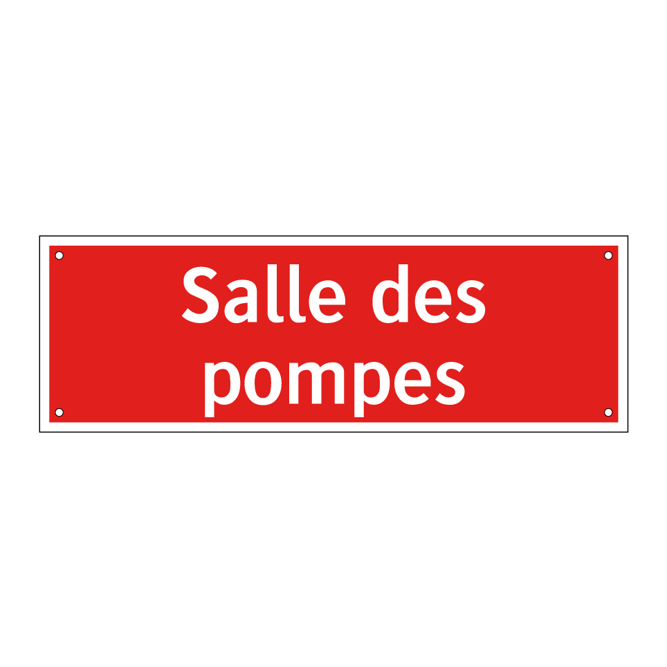 Salle des pompes