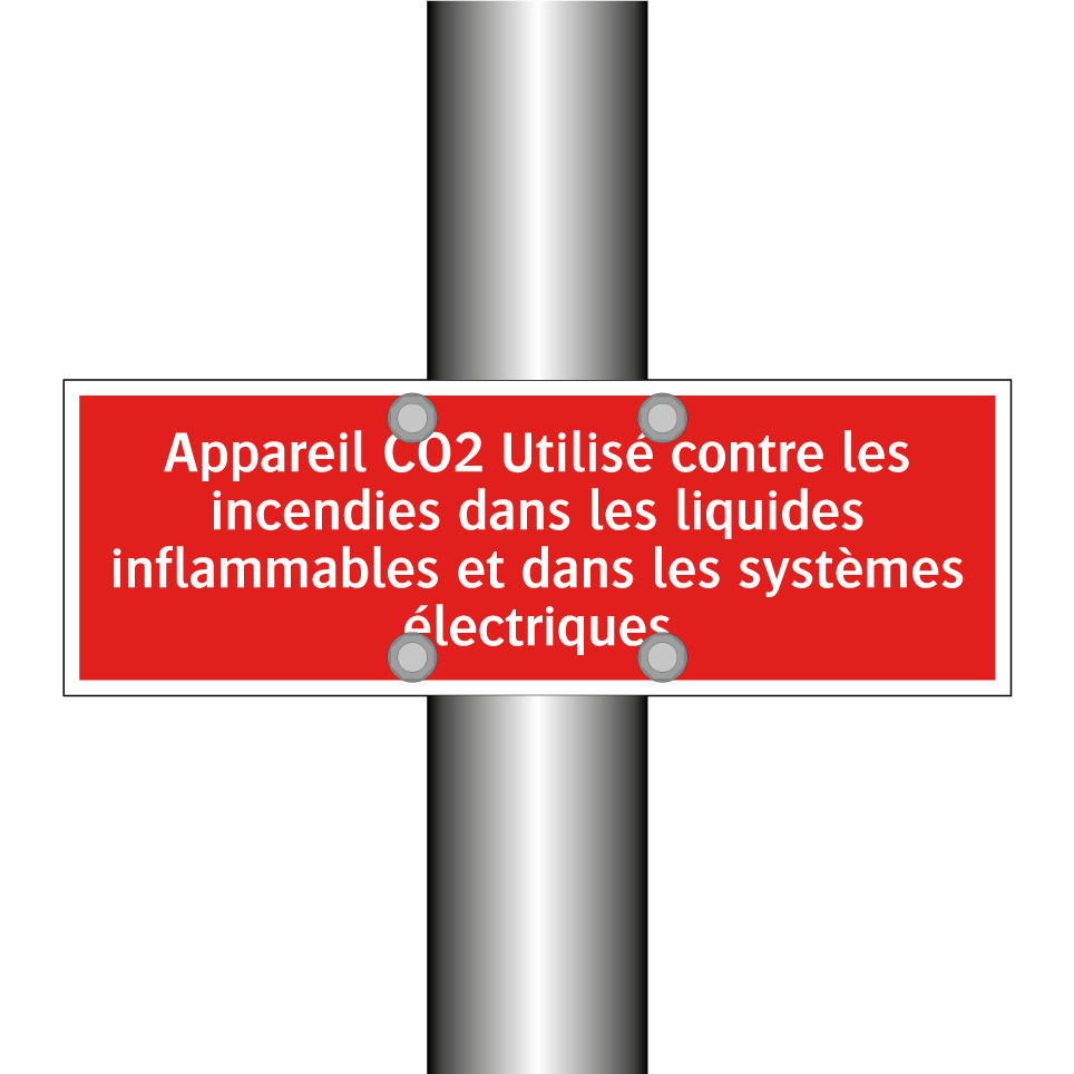 Appareil CO2 Utilisé contre les incendies dans les liquides inflammables et dans les systèmes électriques