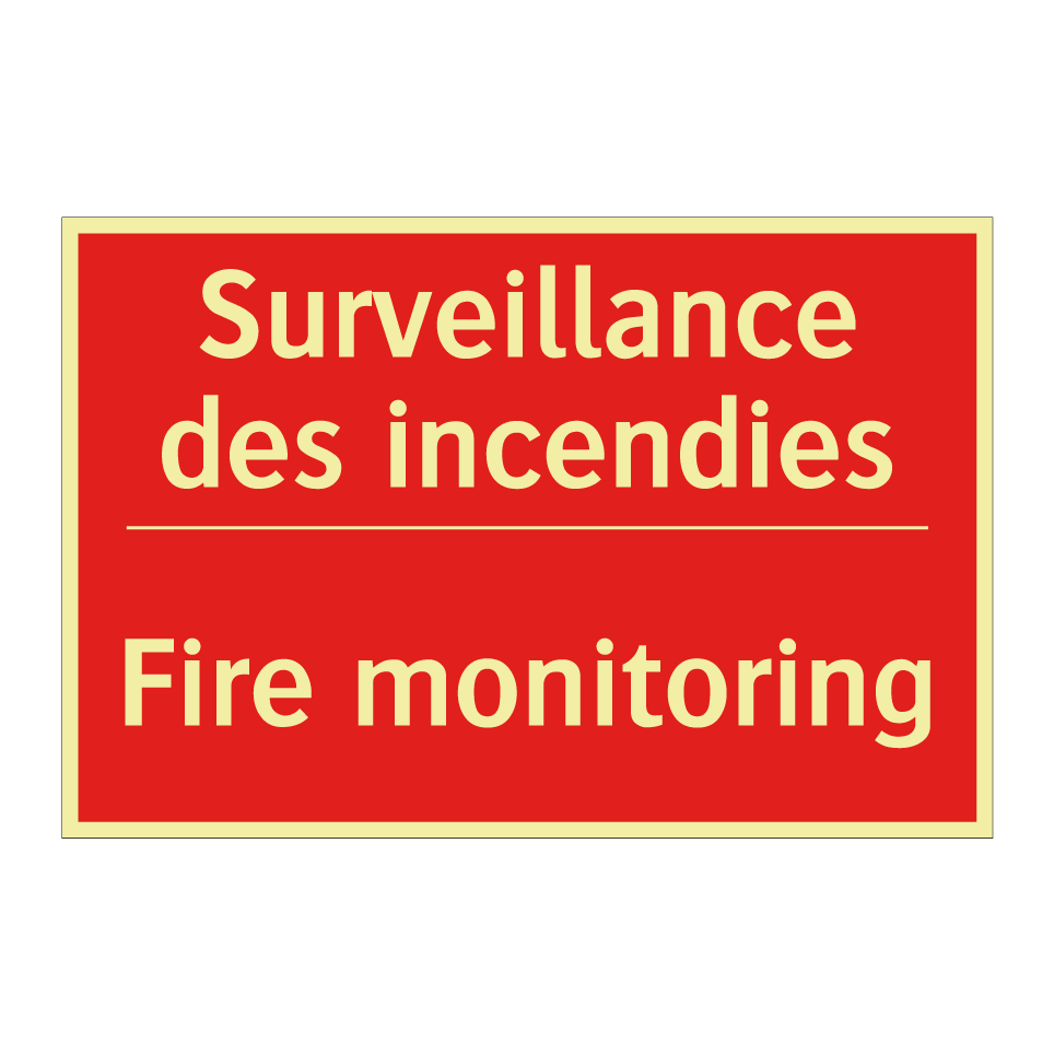 Surveillance des incendies - Fire monitoring