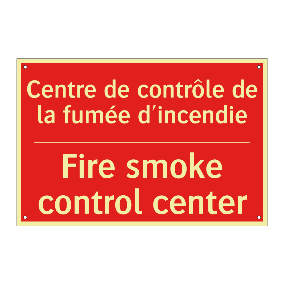 Centre de contrôle de la fumée /.../ - Fire smoke control center