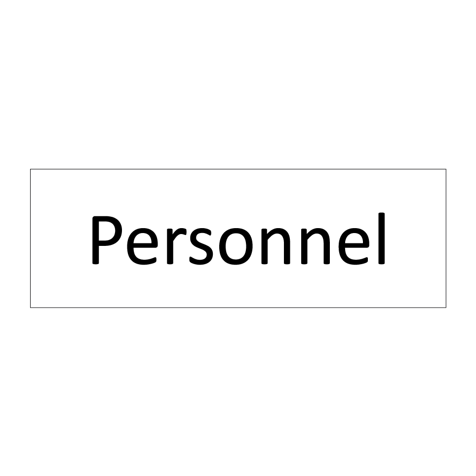 Personnel & Personnel & Personnel & Personnel & Personnel & Personnel