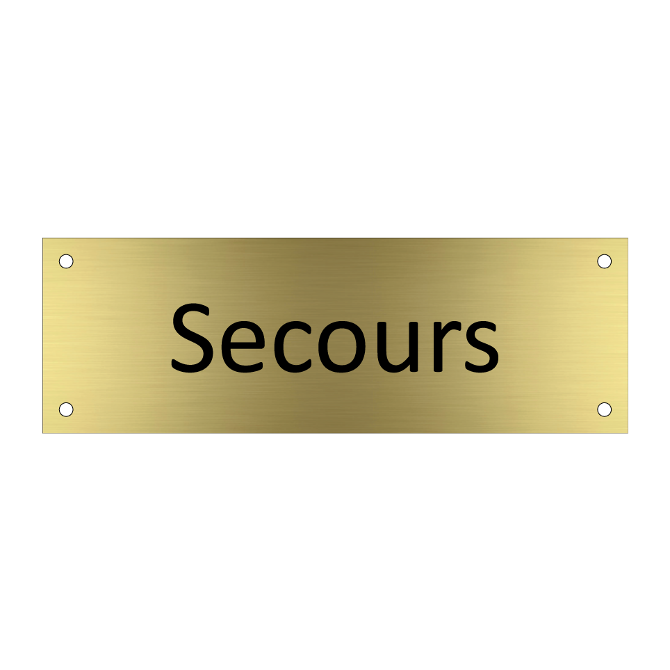Secours & Secours & Secours