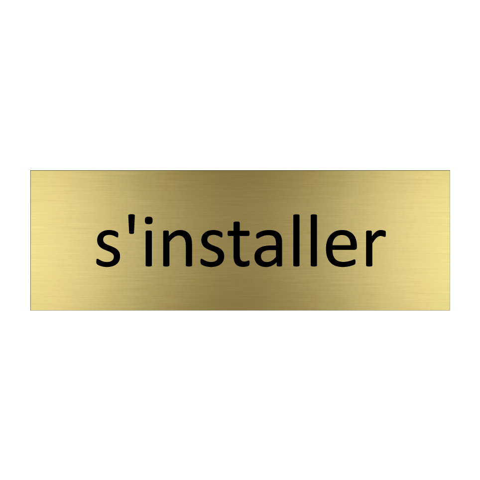 s'installer & s'installer & s'installer & s'installer & s'installer & s'installer