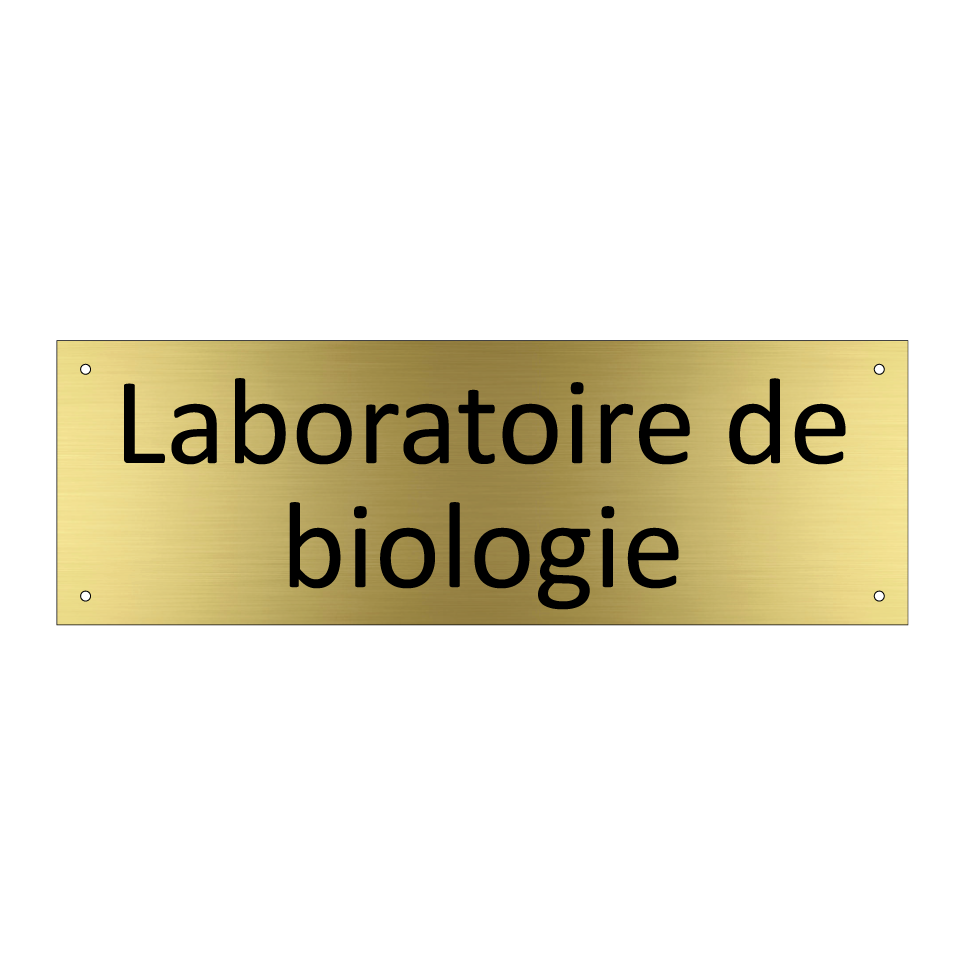 Laboratoire de biologie