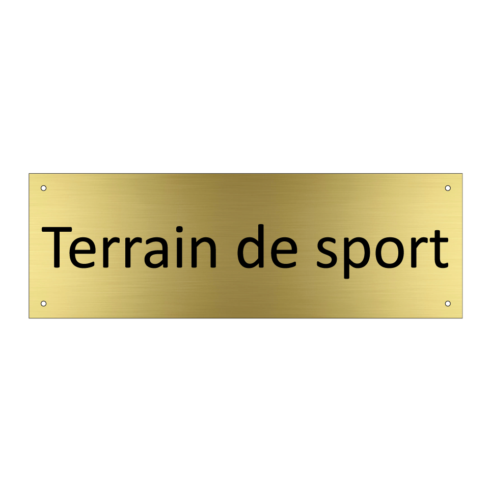 Terrain de sport