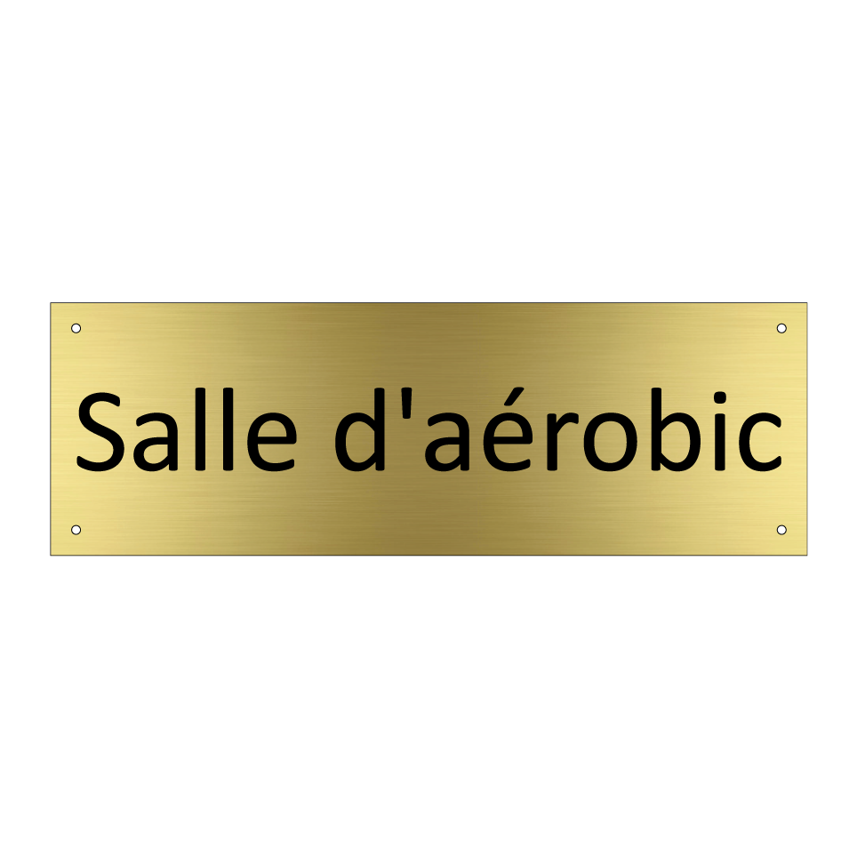 Salle d'aérobic