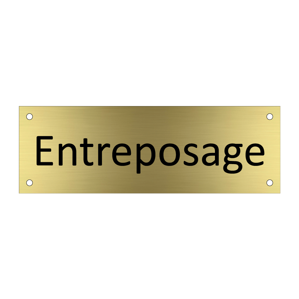 Entreposage & Entreposage & Entreposage