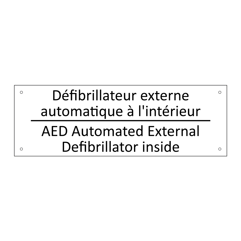 Défibrillateur externe automatique /.../ - AED Automated External Defibrillator /.../