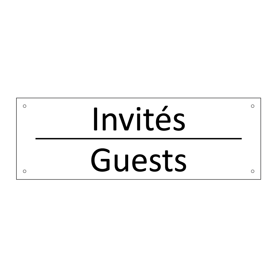 Invités - Guests