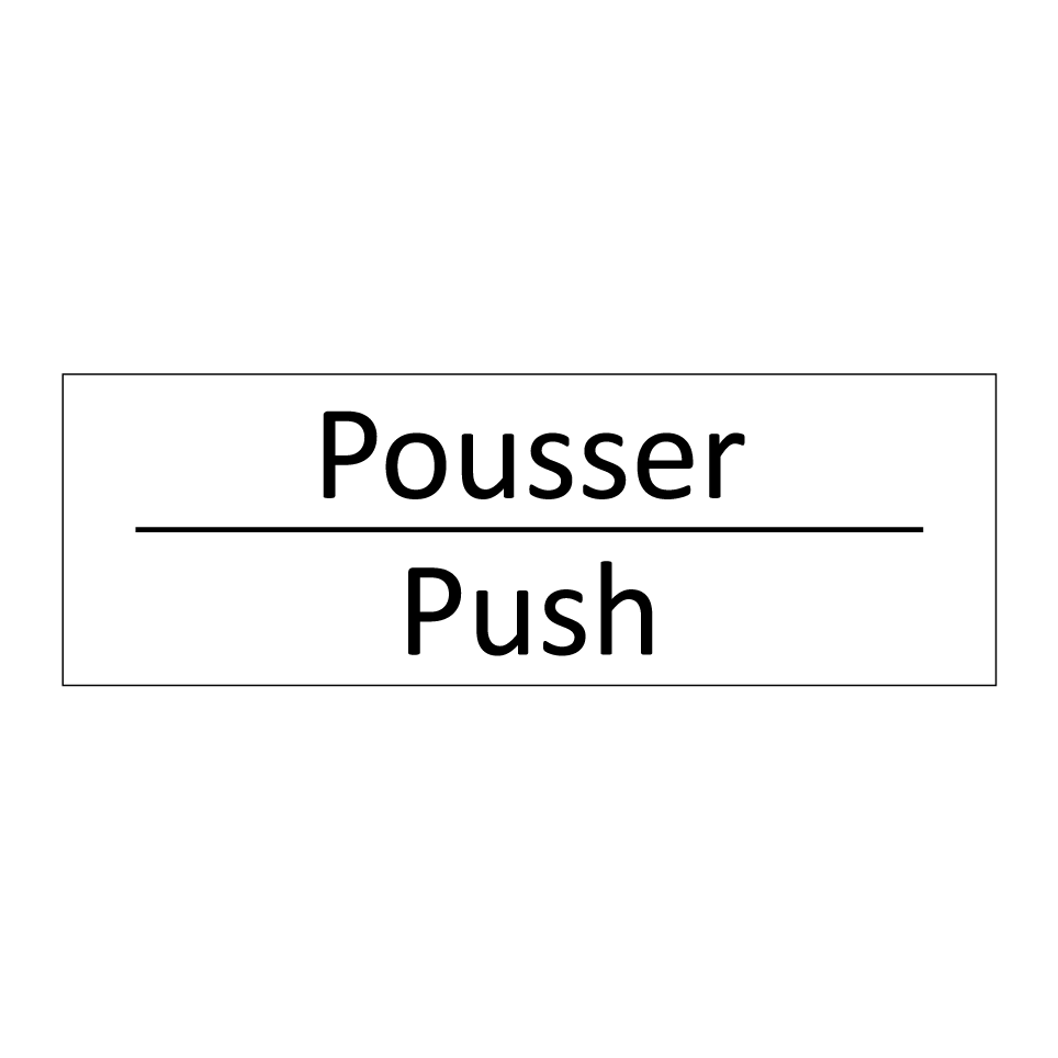 Pousser - Push