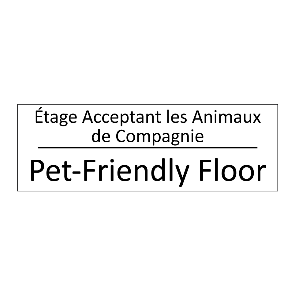 Étage Acceptant les Animaux de /.../ - Pet-Friendly Floor