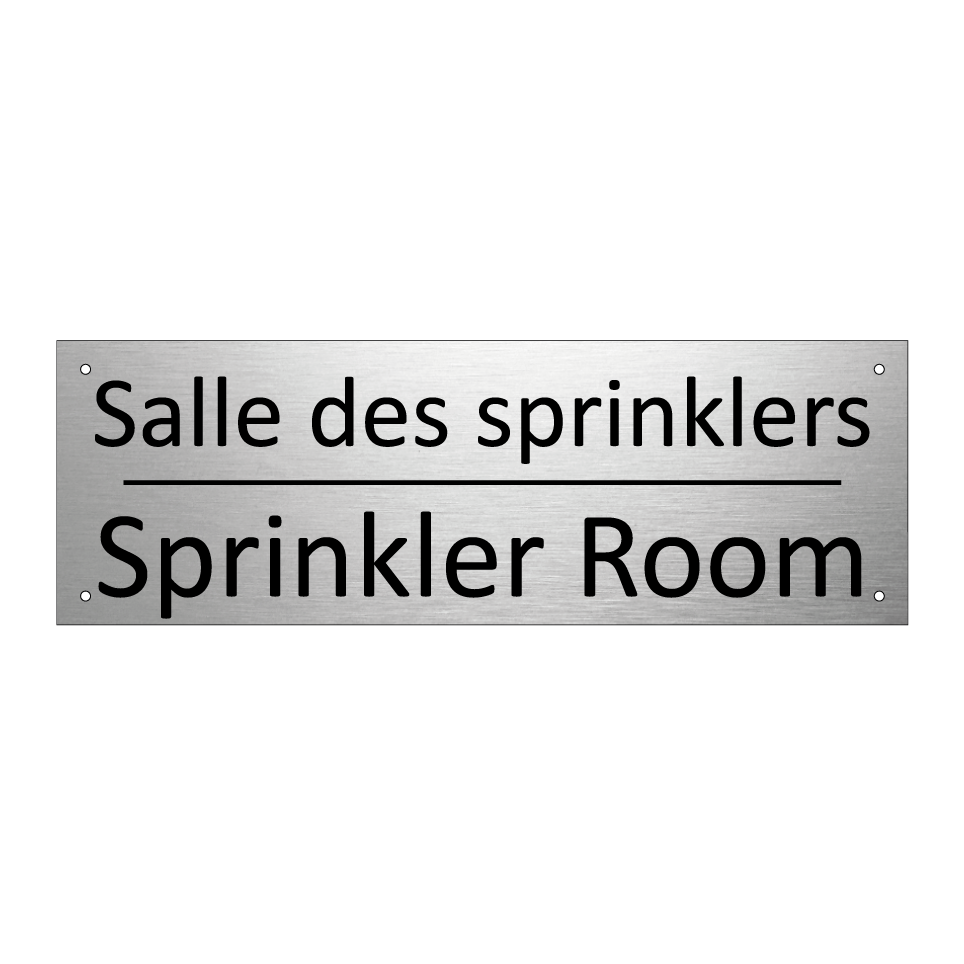 Salle des sprinklers - Sprinkler Room
