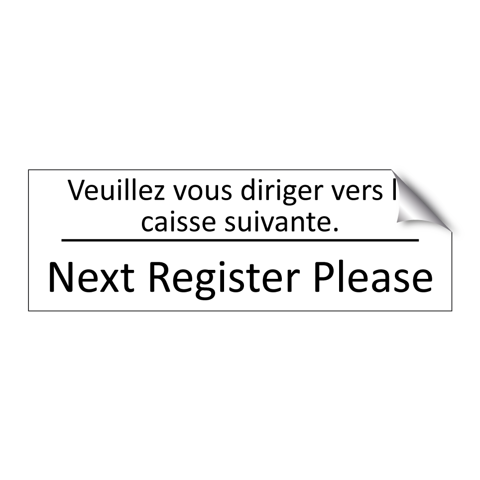 Veuillez vous diriger vers la /.../ - Next Register Please