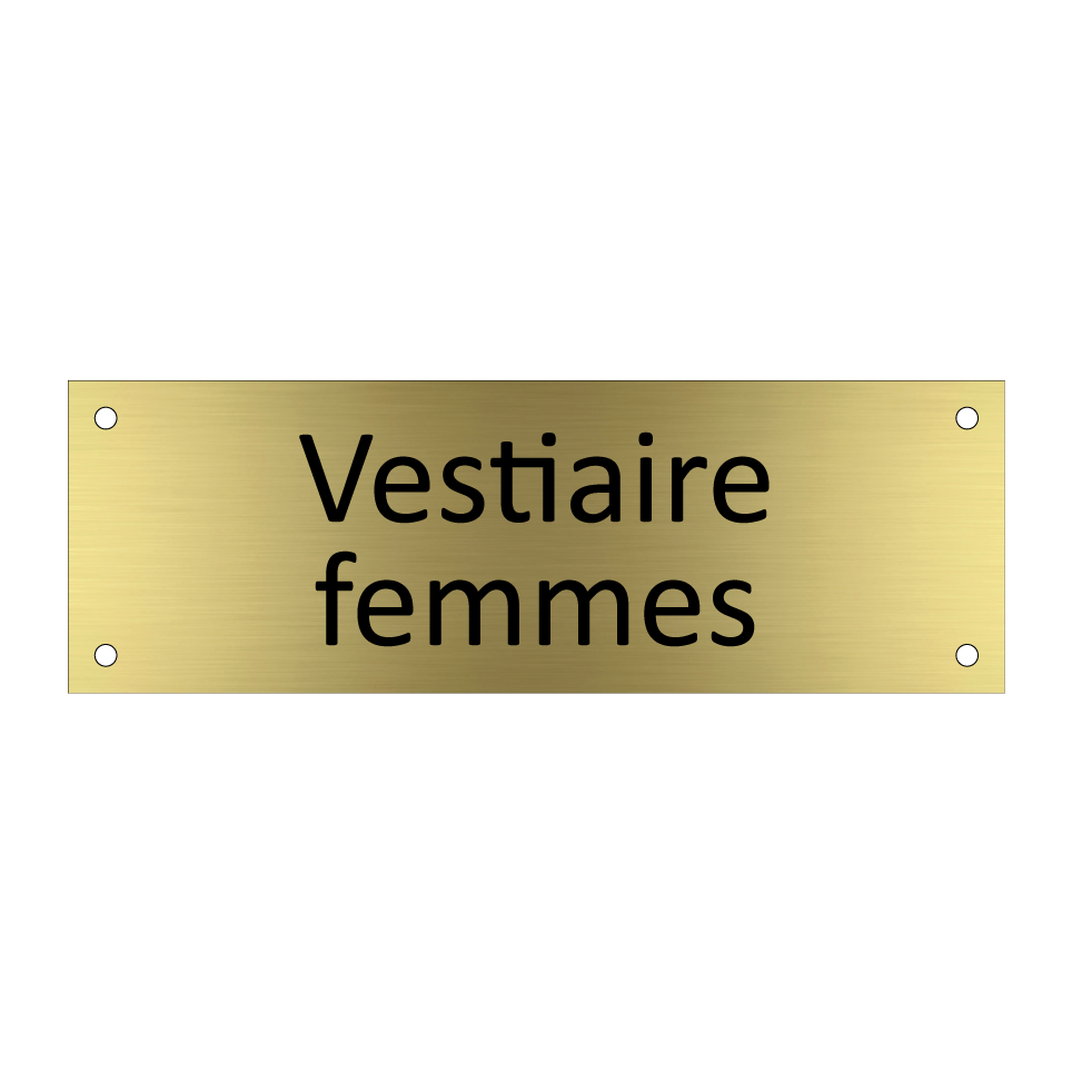 Vestiaire femmes