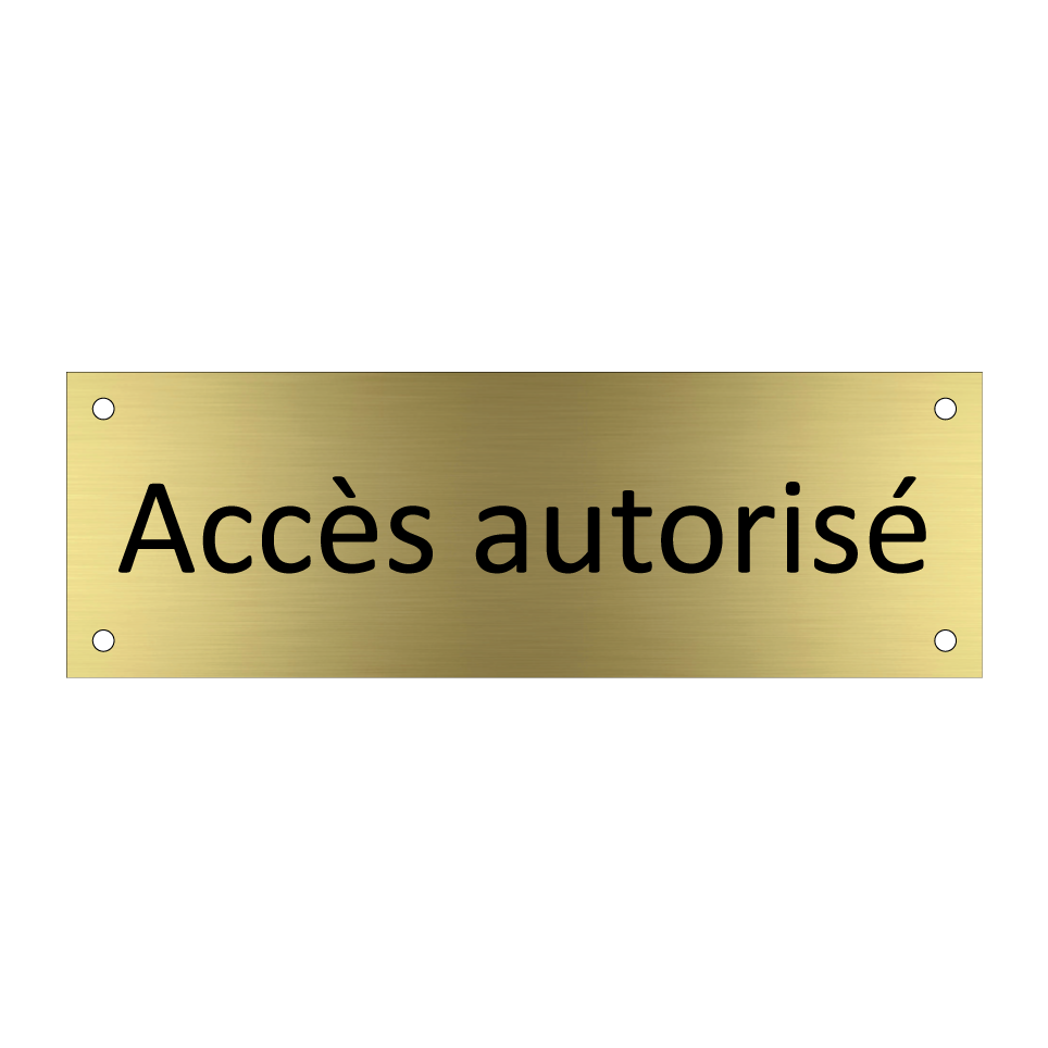 Accès autorisé
