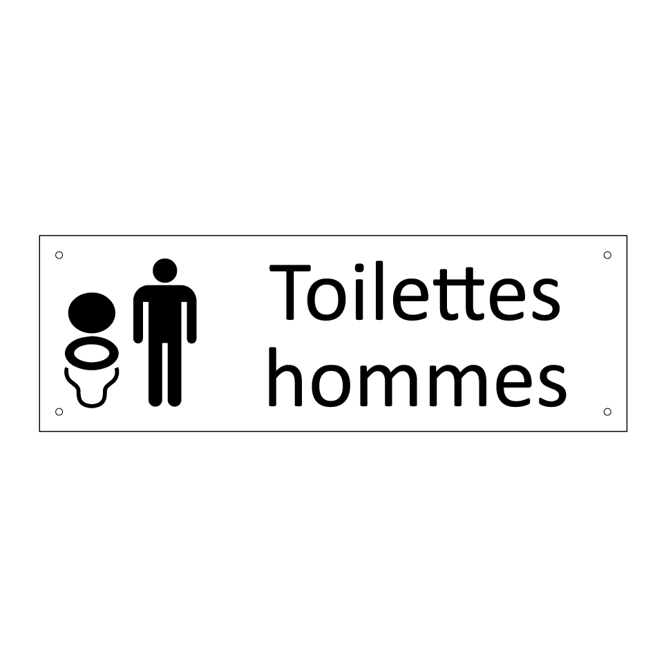 Toilettes hommes