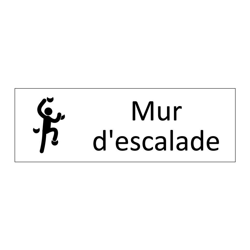 Mur d'escalade