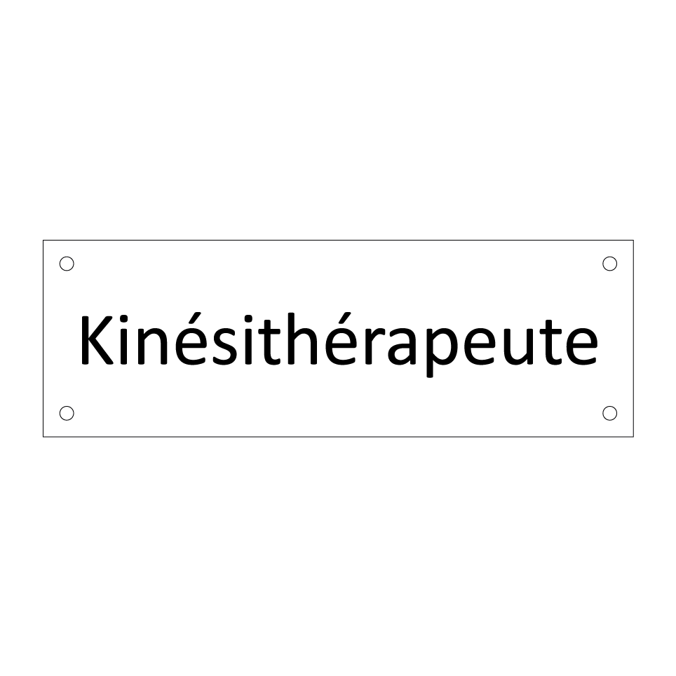 Kinésithérapeute & Kinésithérapeute & Kinésithérapeute