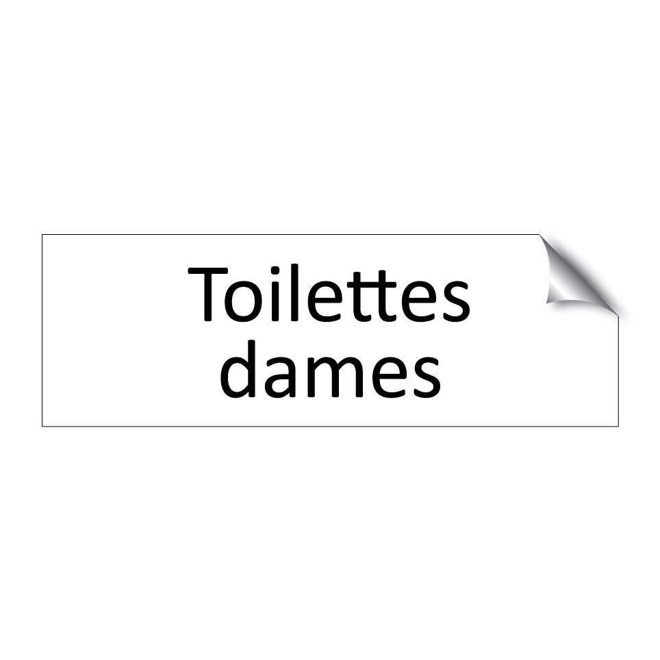 Toilettes dames