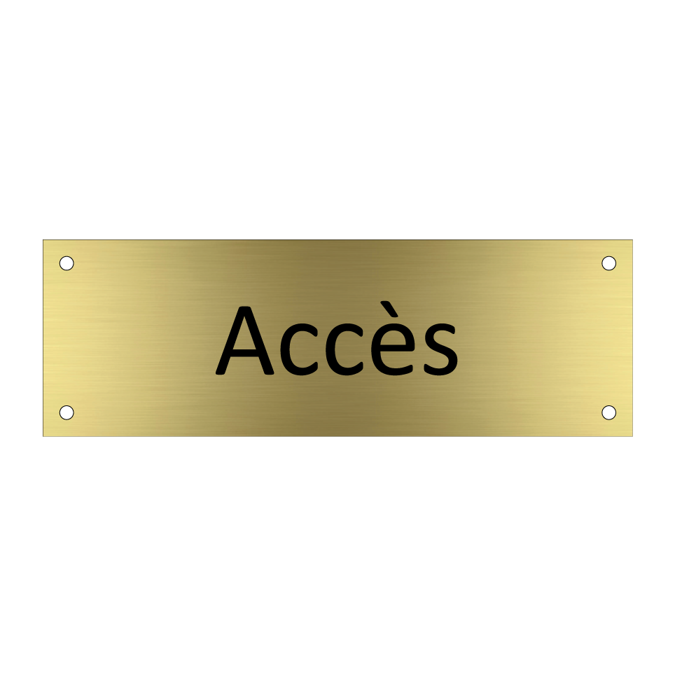 Accès & Accès & Accès