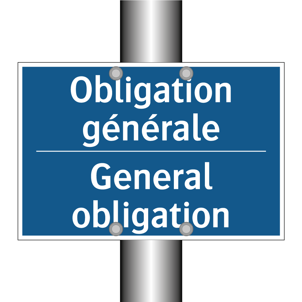 Obligation générale - General obligation