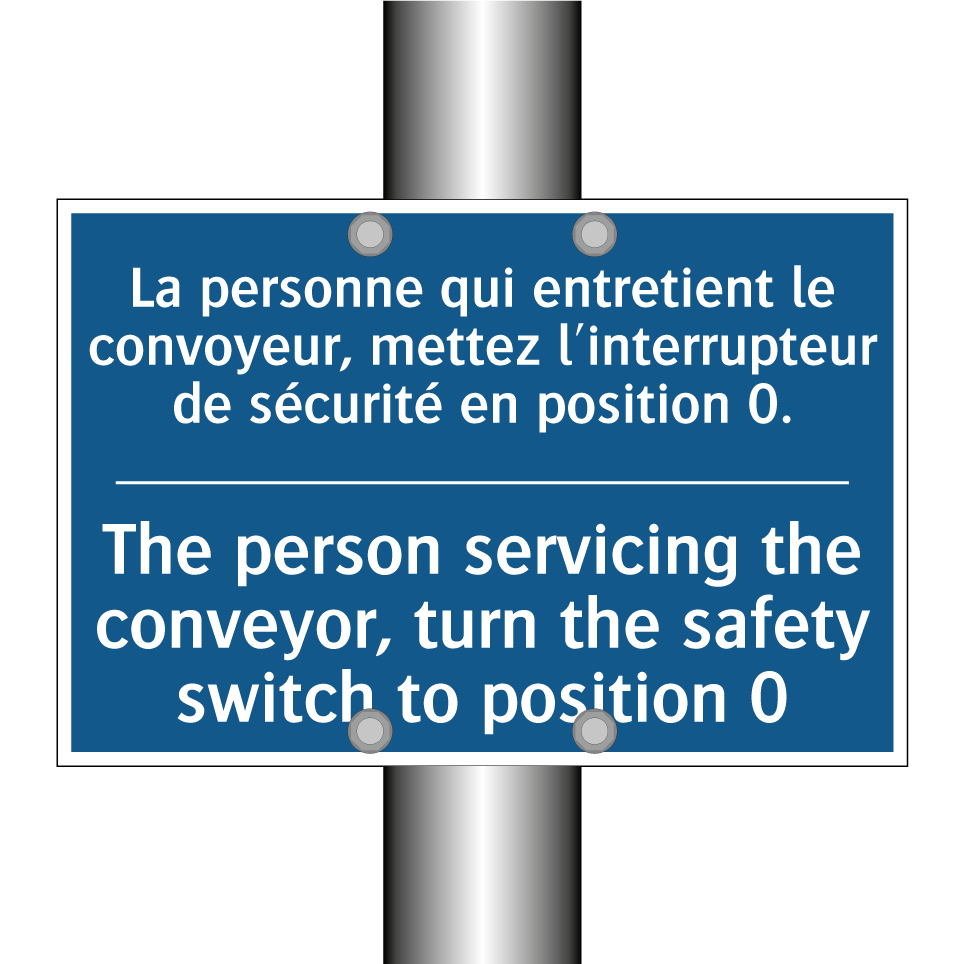 La personne qui entretient le /.../ - The person servicing the conveyor, /.../