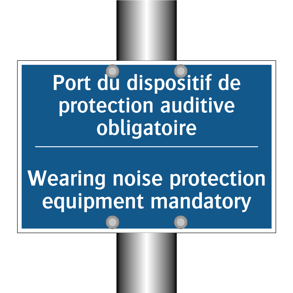 Port du dispositif de protection /.../ - Wearing noise protection equipment /.../