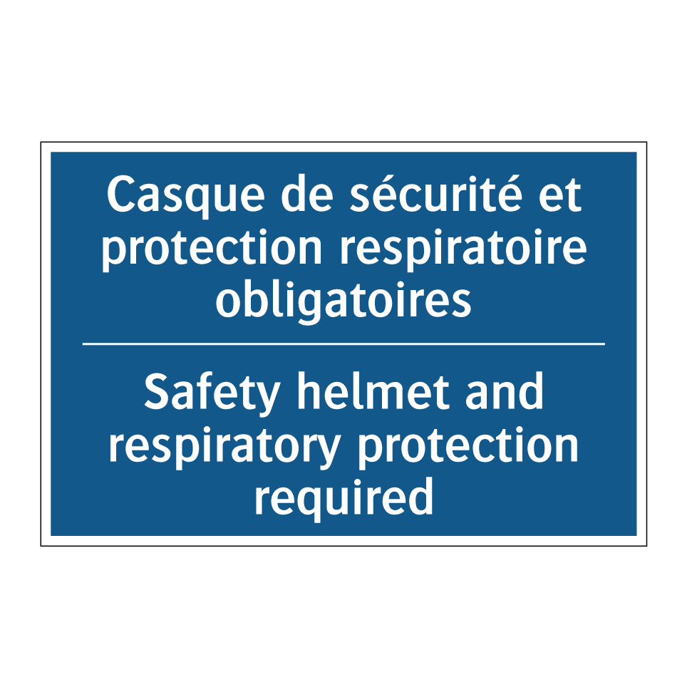 Casque de sécurité et protection /.../ - Safety helmet and respiratory /.../