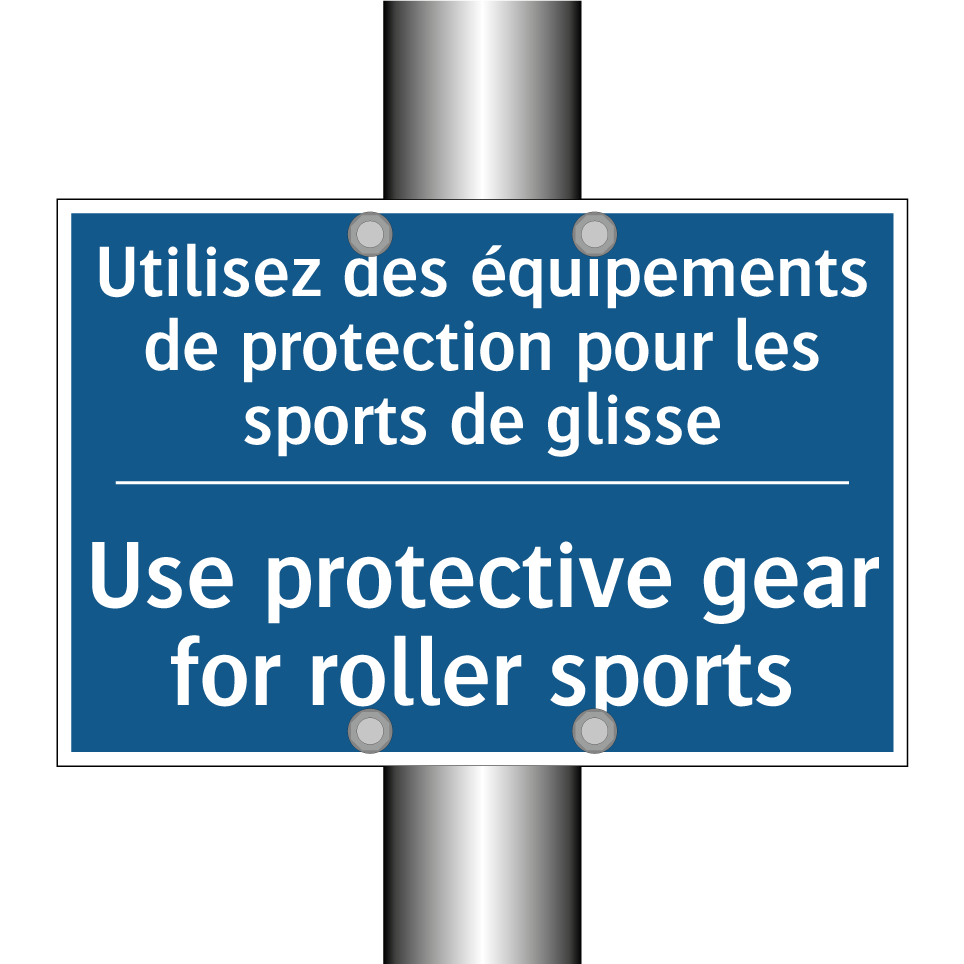 Utilisez des équipements de protection /.../ - Use protective gear for roller /.../