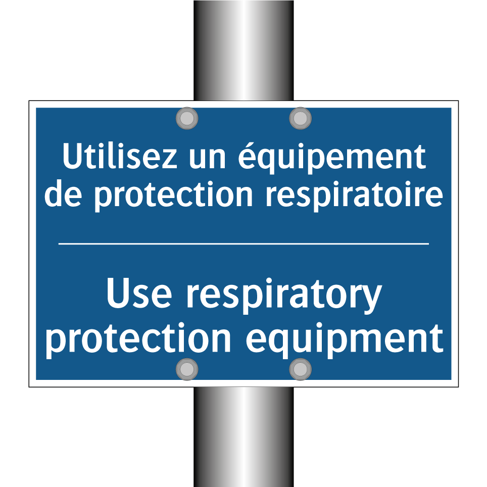 Utilisez un équipement de protection /.../ - Use respiratory protection equipment /.../