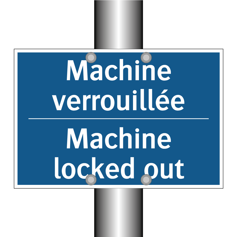 Machine verrouillée - Machine locked out