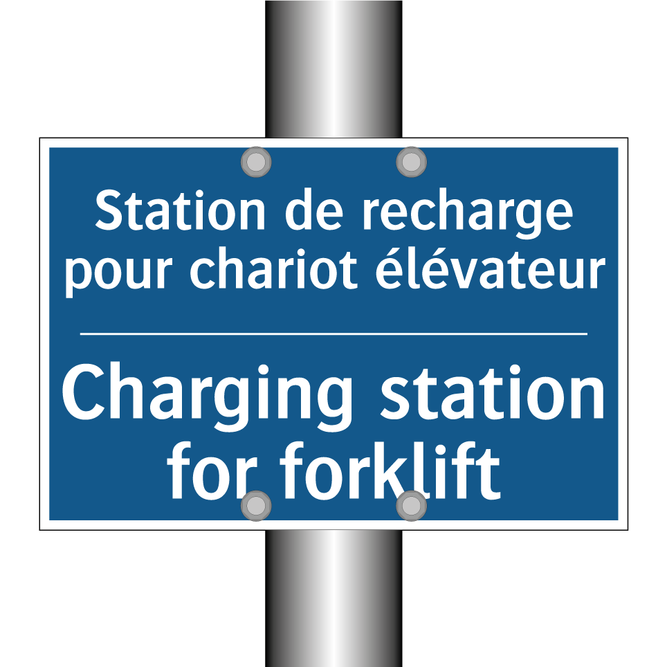 Station de recharge pour chariot /.../ - Charging station for forklift