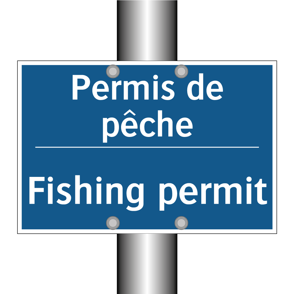 Permis de pêche - Fishing permit