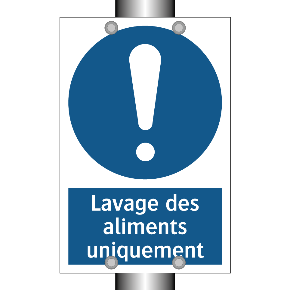 Lavage des aliments uniquement