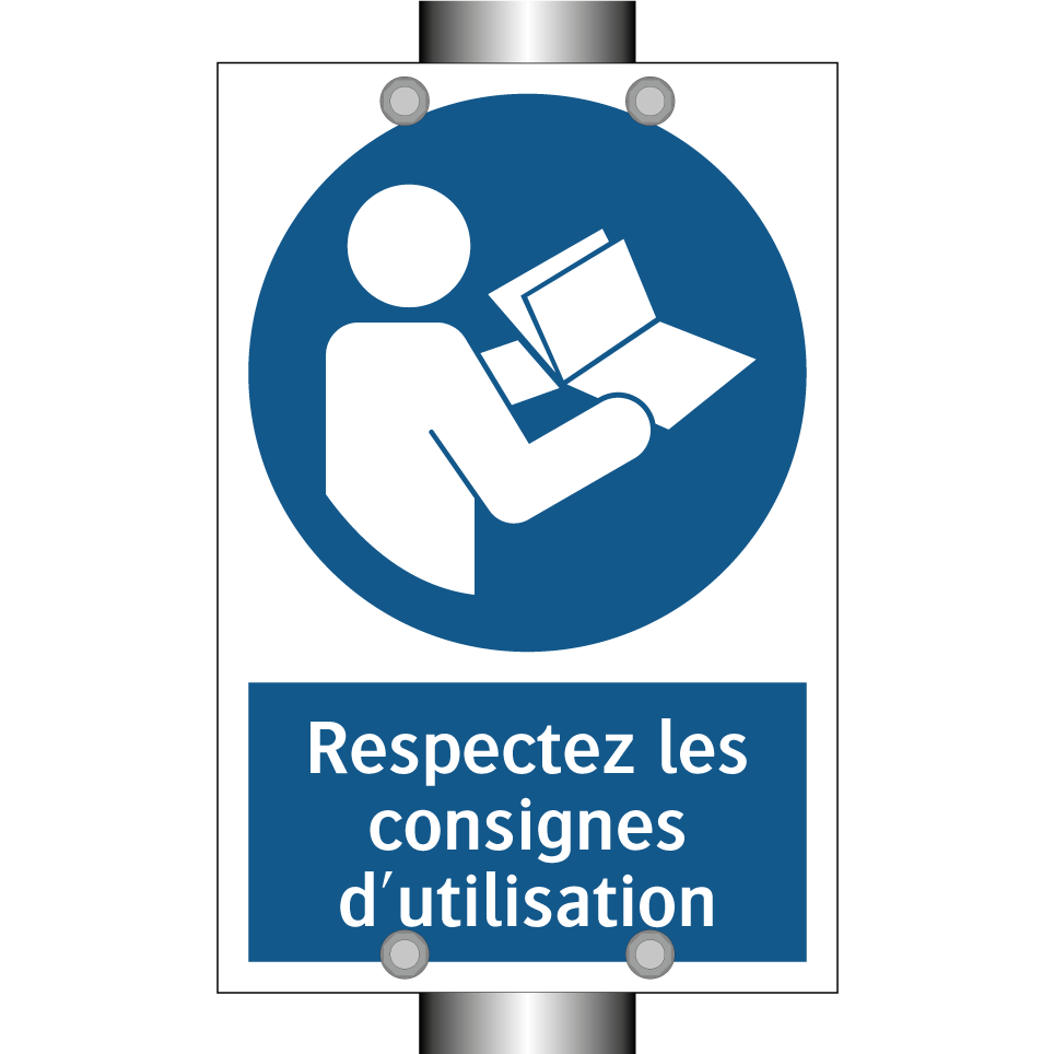 Respectez les consignes d'utilisation