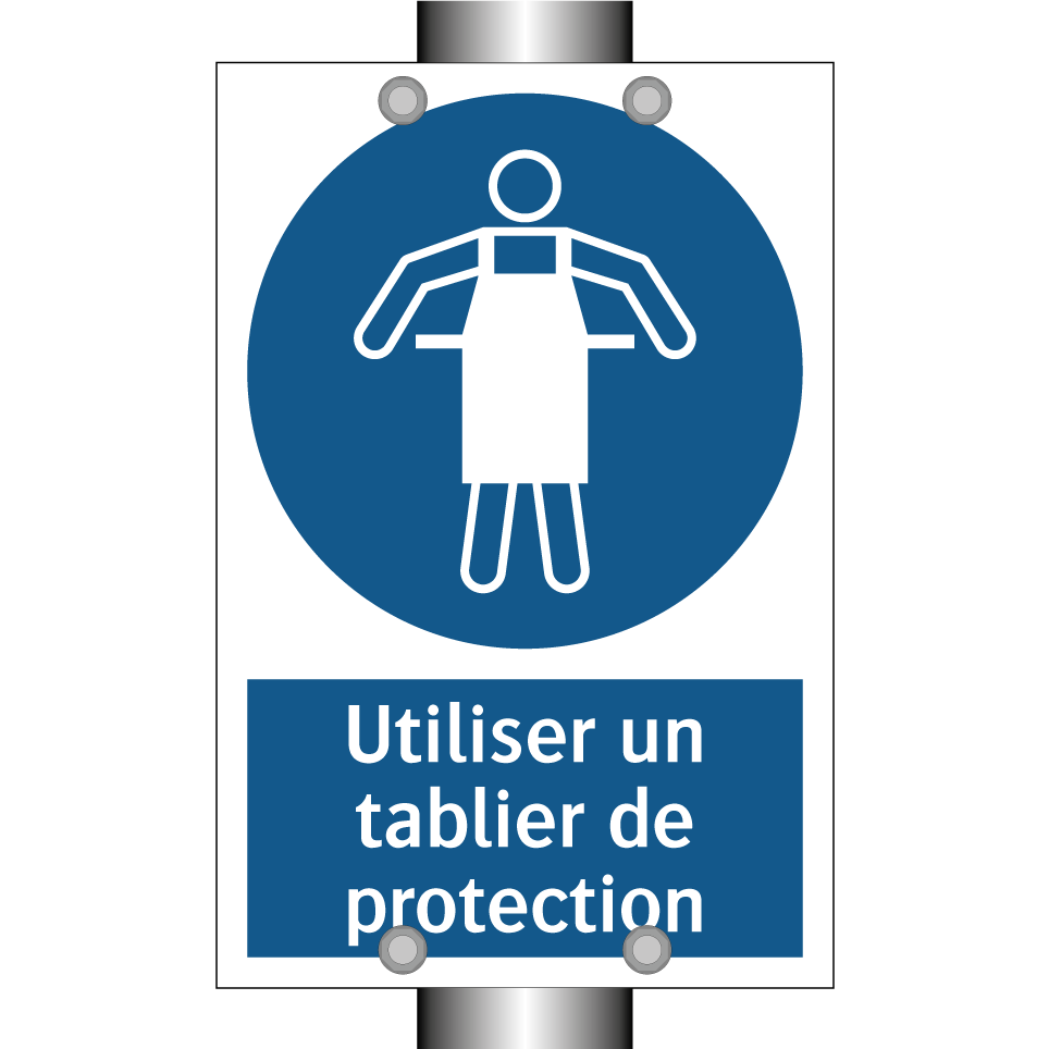 Utiliser un tablier de protection
